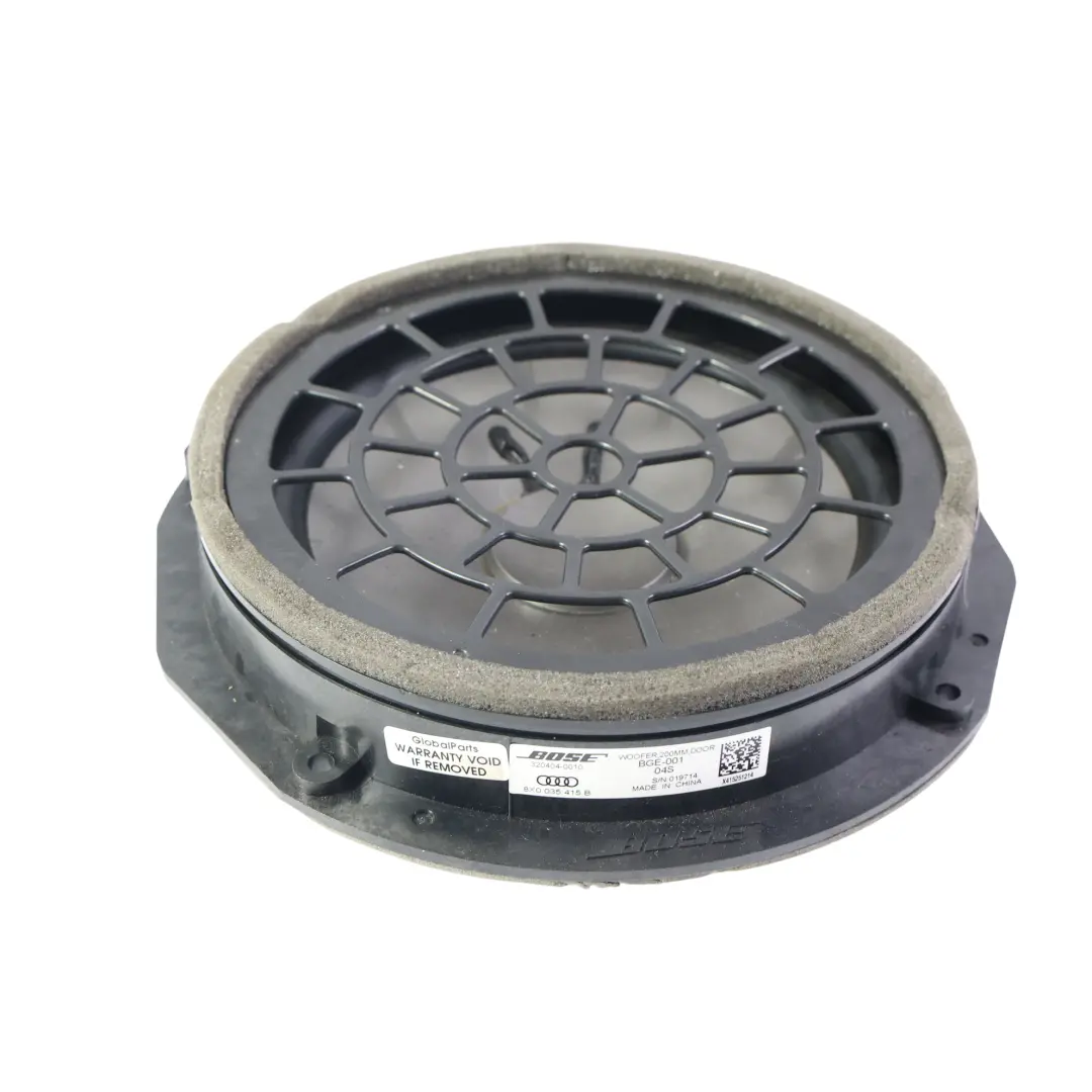 Front Door Mid Low Range Speaker Left Right N/O/S to Audi A1 8X with Part number 8X0035415B Audi A1 8X Front Door Mid Low Range Speaker Left Right N/O/S - SKU 8X0035415B - Part number 8X0035415B