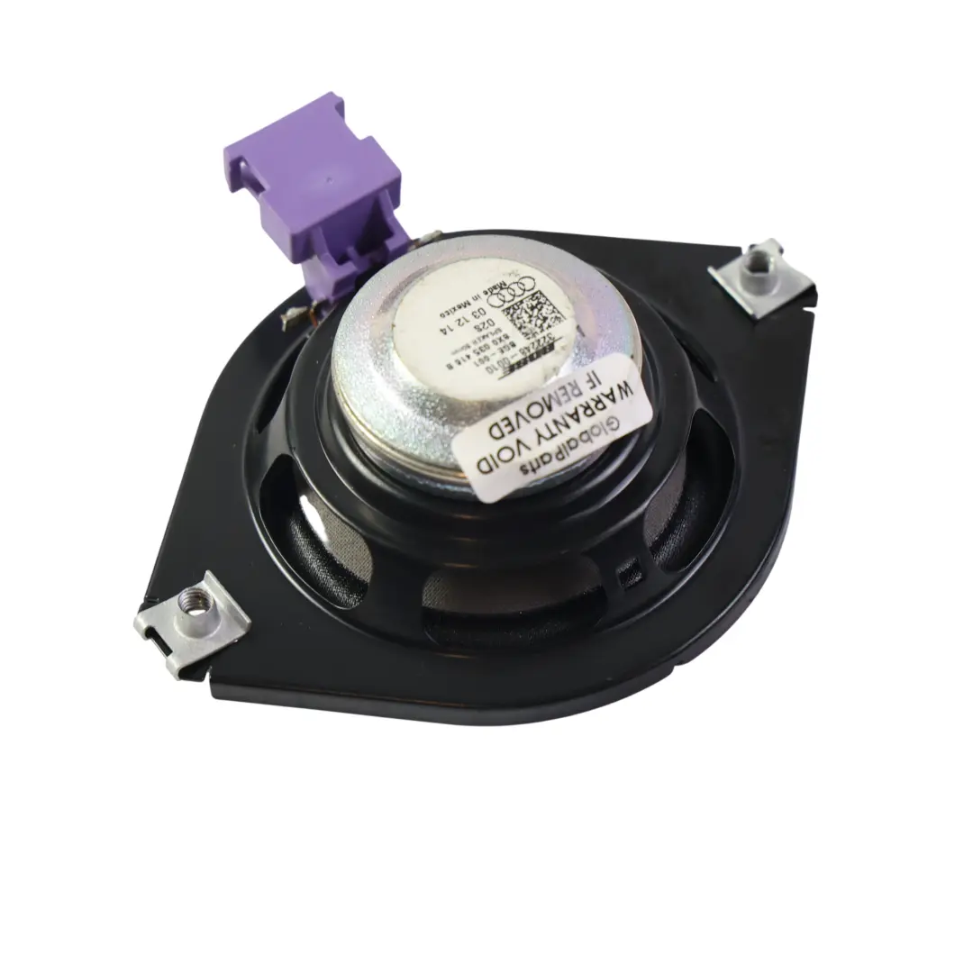 Audi A1 8X Front Door Speaker Mid-Tone BOSE Audio Speaker 8X0035416A - SKU 8X0035416B - Part number 8X0035416B