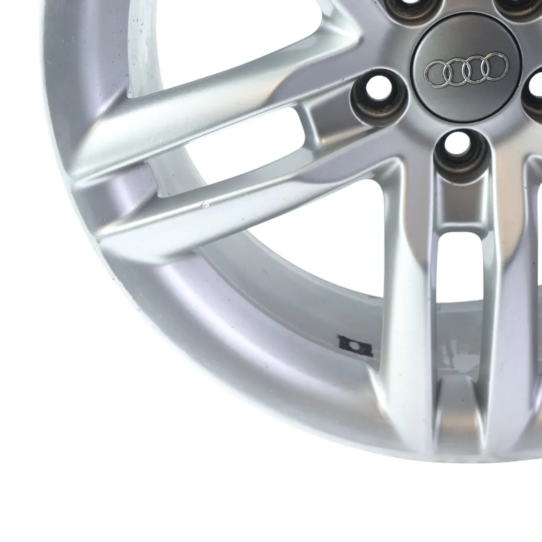 Audi A1 S1 8X Srebrna Felga Aluminiowa 17" 7.5J ET36 - SKU 8X0601025AP-2 - Numer Części 8X0601025AP