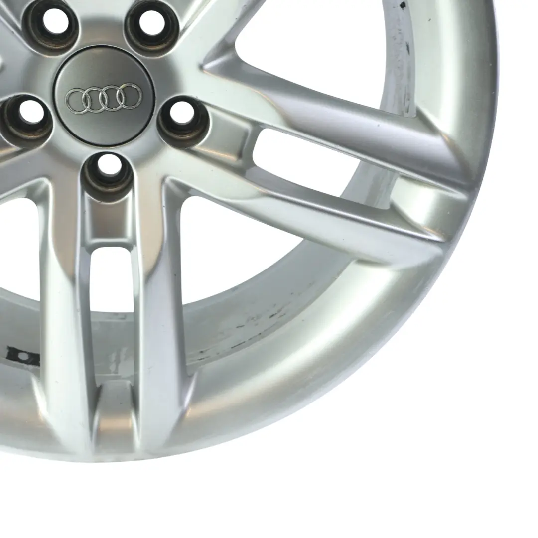 Audi A1 S1 8X Srebrna Felga Aluminiowa 17" 7.5J ET36 - SKU 8X0601025AP-2 - Numer Części 8X0601025AP