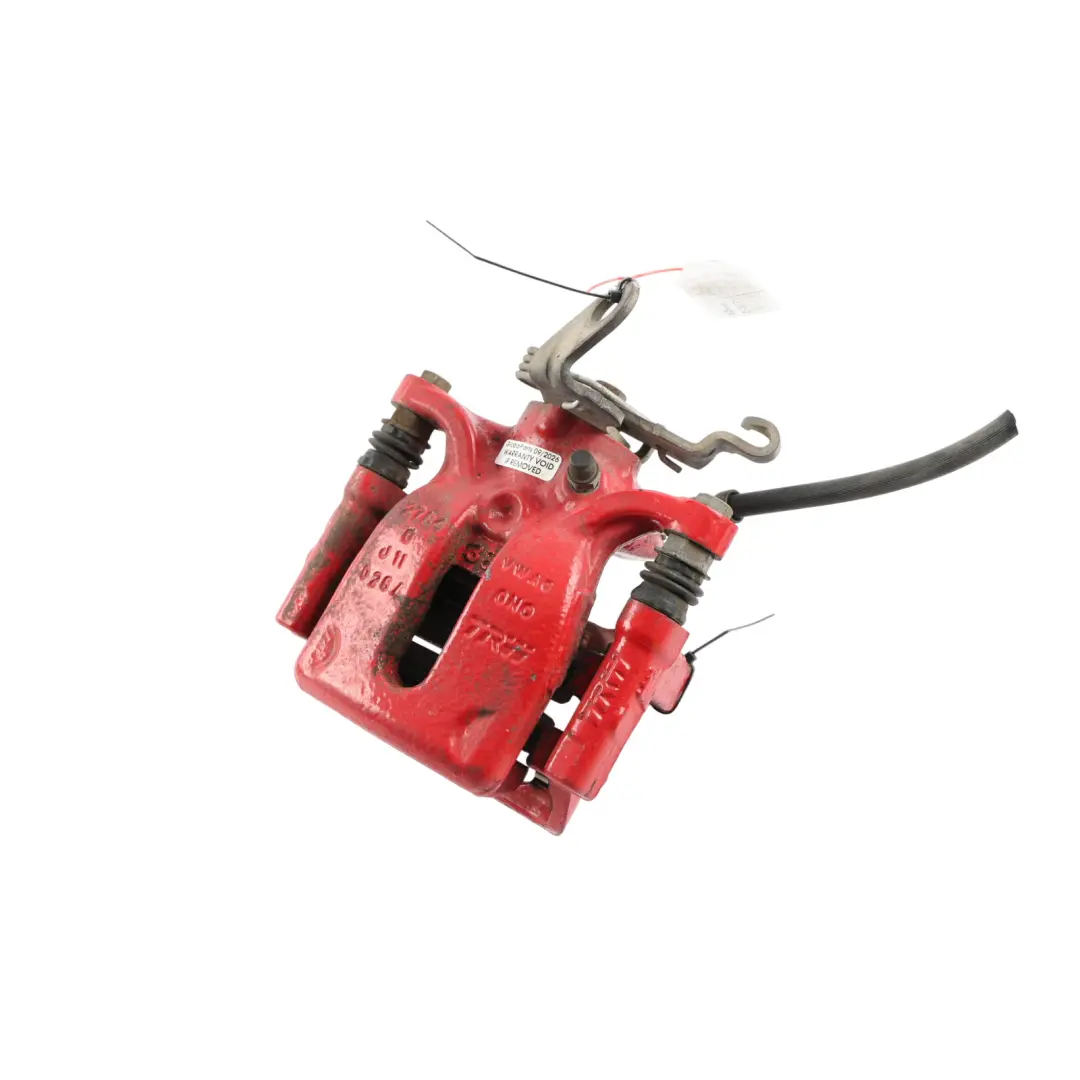 Brake Caliper Wheel Braking Unit Rear Left N/S Red to Audi A1 S1 8X with Part number 8X0615423A Audi A1 S1 8X Brake Caliper Wheel Braking Unit Rear Left N/S Red - SKU 8X0615423A - Part number 8X0615423A