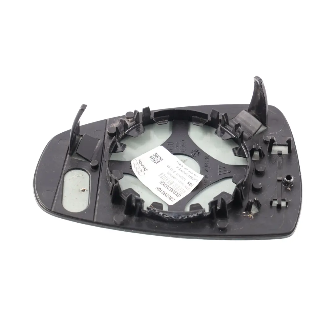 Audi A1 8X Szkło Lusterka Prawe Podgrzewane Szerokokątne - SKU 8X0857536B - Numer Części 8X0857536B