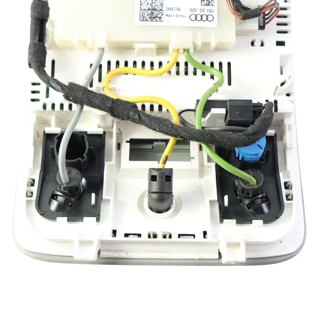 Audi A1 S1 8X Front Roof Light Interior Reading Lamp Panel Grey - SKU 8X0947135AJ-1 - Part number 8X0947135AJ