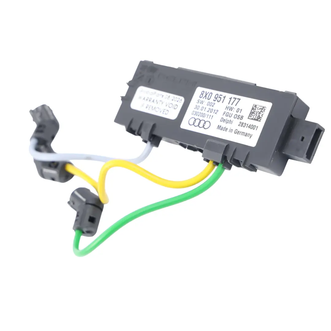 Audi A1 8X Q3 8U Luce Lettura Interna Sensore Antifurto - SKU 8X0951177 - Numero di parte 8X0951177