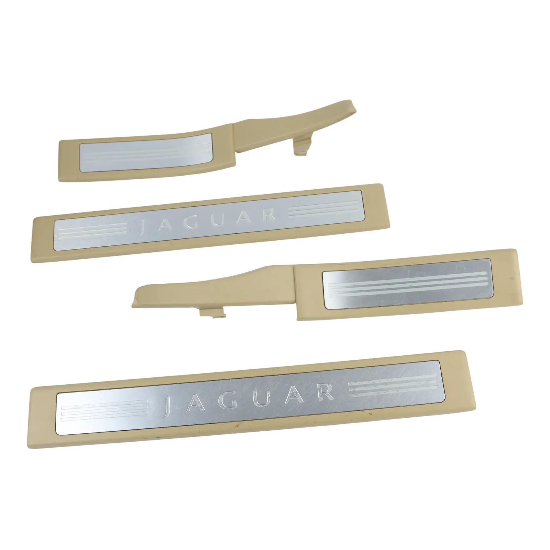 Jaguar Xf X250 Door Sill Step Trim Cover Left Right N/O/S 8X23-13201-AF Kit Set