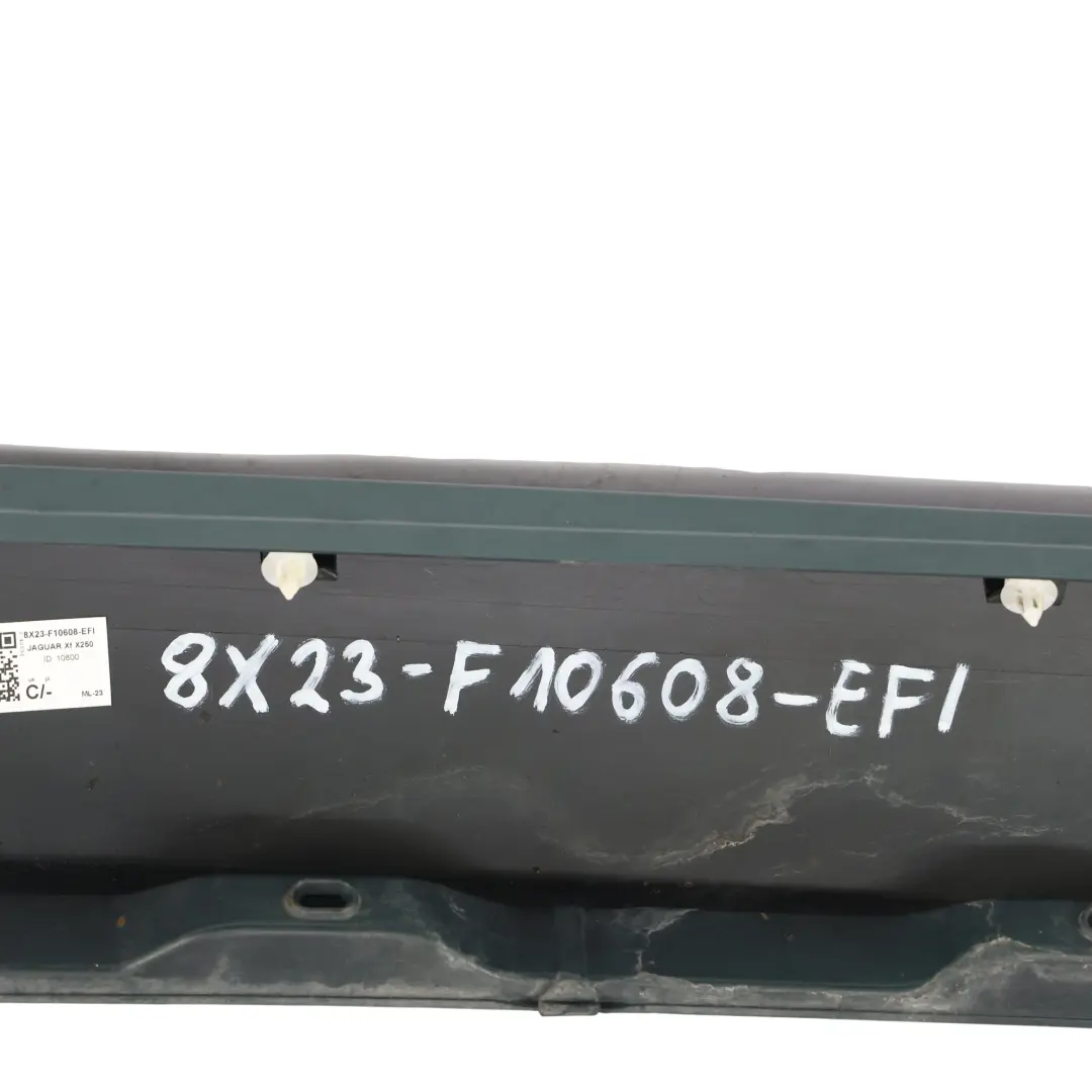 Jaguar Xf X250 Side Skirt Door Sill Cover Right O/S Emerald Fire - 2074 - SKU 8X23-F10608-EFI - Part number 8X23-F10608