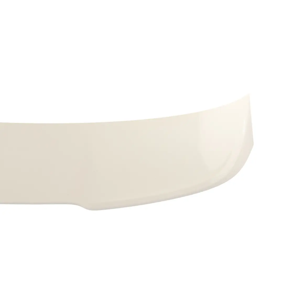 Spoiler Tailgate Trunk Trim Panel Amalfi White - Y9K to Audi A1 8X Rear with Part number 8X4827933B Audi A1 8X Rear Spoiler Tailgate Trunk Trim Panel Amalfi White - Y9K - SKU 8X4827933B-AWH - Part number 8X4827933B