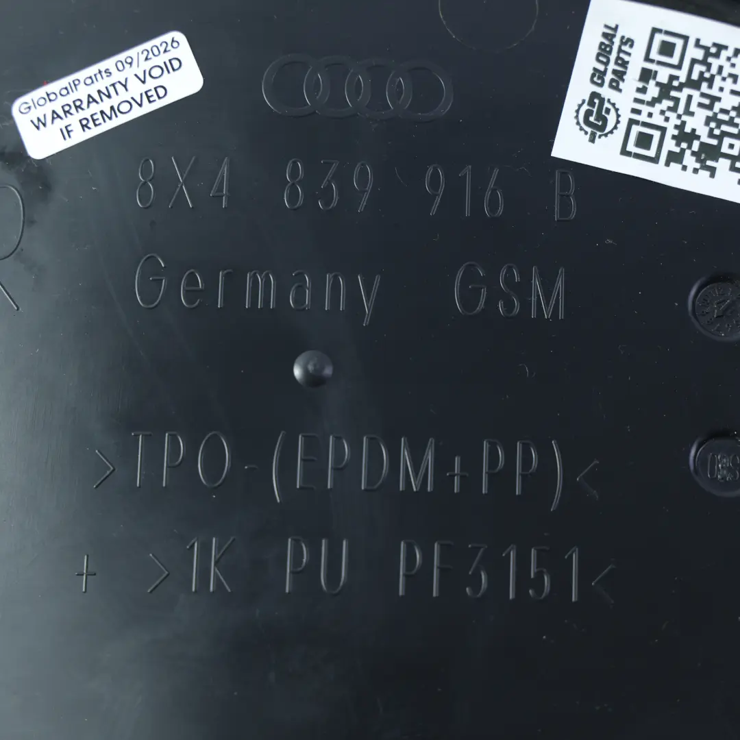 5Dr Prawy Wewnętrzny Panel Tylnych Drzwi Czarny do Audi A1 8X o numerze 8X4839916B Audi A1 8X 5Dr Prawy Wewnętrzny Panel Tylnych Drzwi Czarny - SKU 8X4839916B - Numer Części 8X4839916B