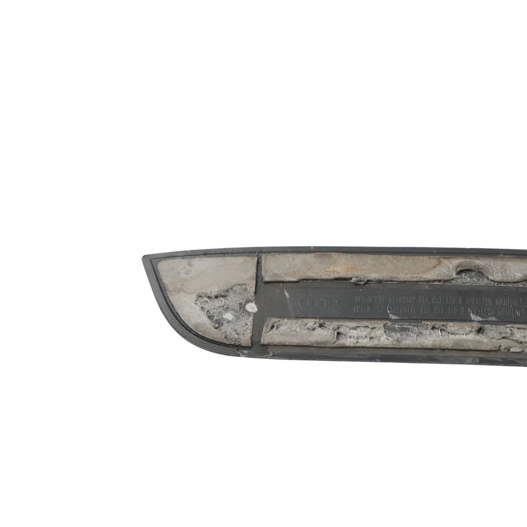 Audi A1 8X 5Dr Door Sill Trim Strip Cover Panel Rear Right O/S - SKU 8X4853376D - Part number 8X4853376D