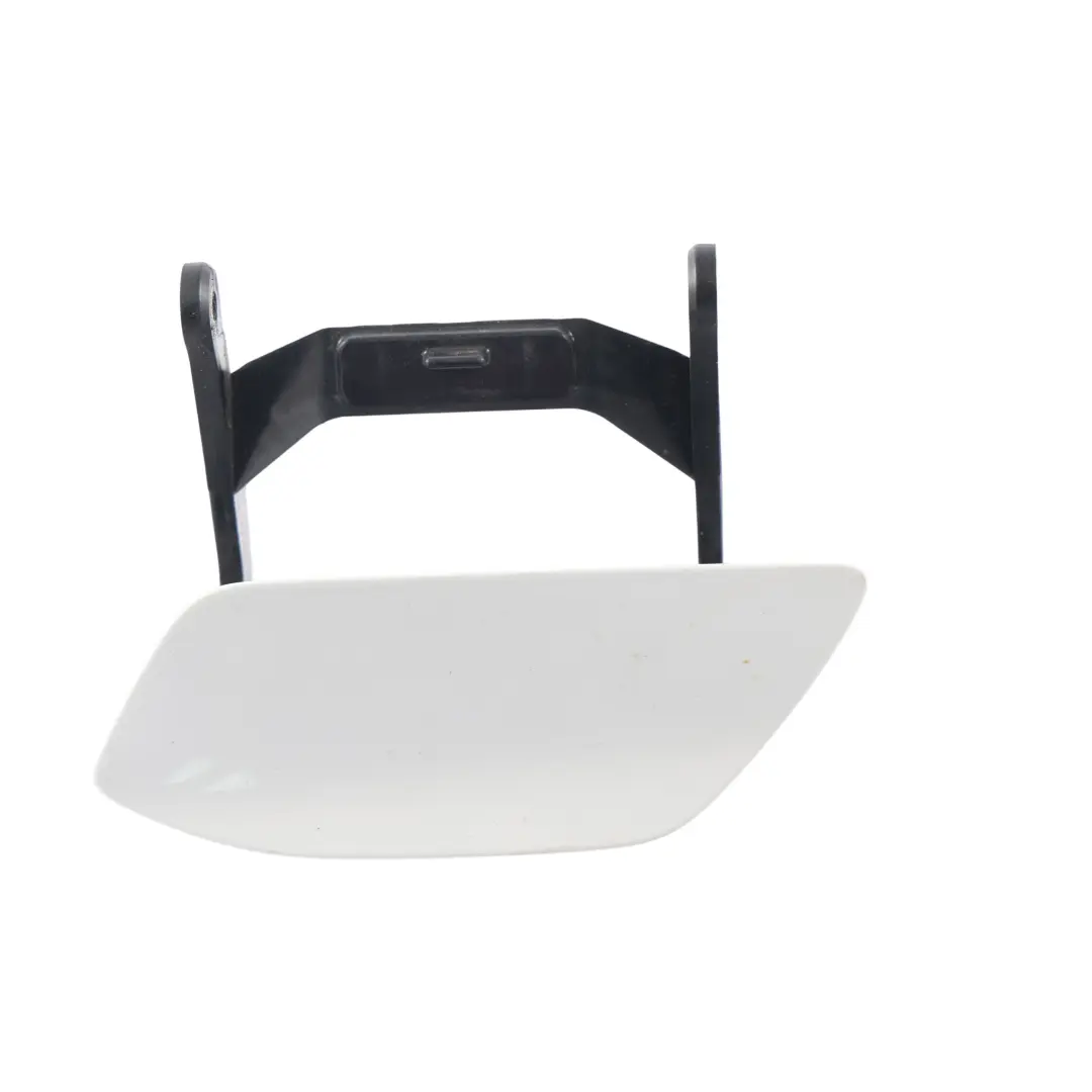 Audi A1 8X Cache Buse Lave Pare-Choc Avant Gauche Blanc Glacier Nacré S9R - SKU 8XA807563A-MGW - Numéro de pièce 8XA807563A