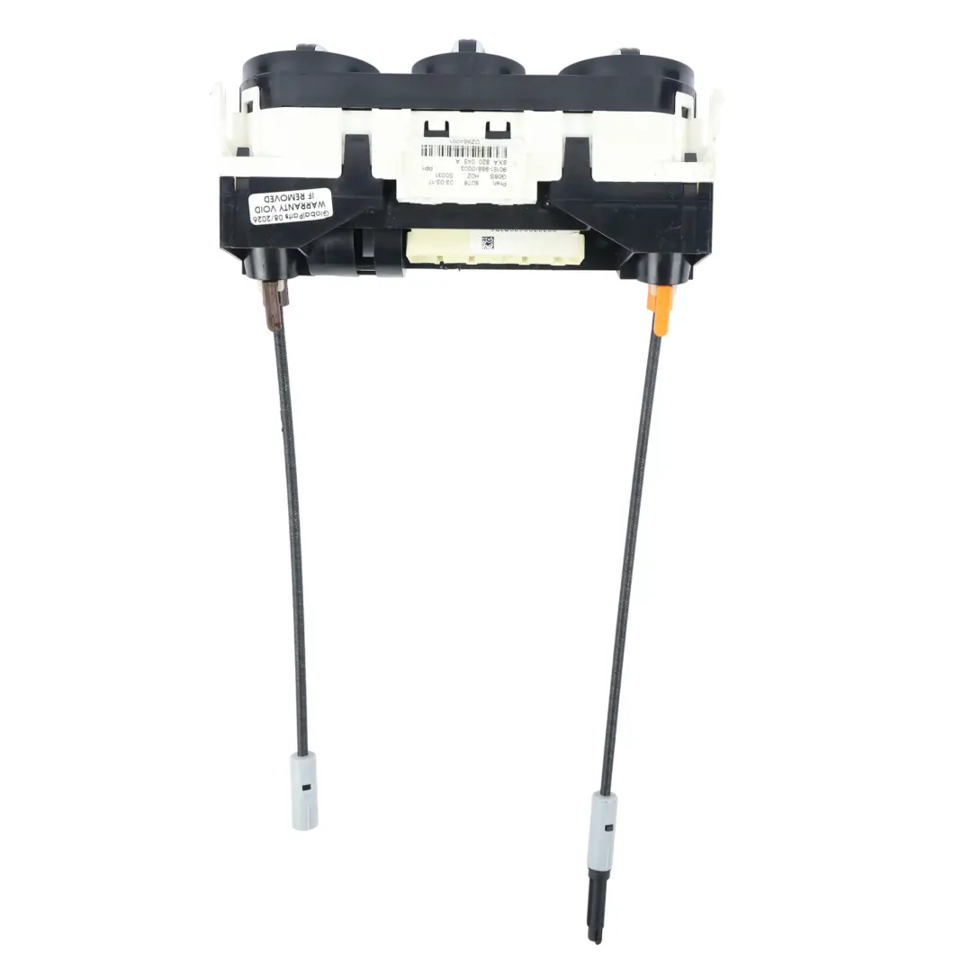Audi A1 S1 8X Air Conditioning Climate Heater Control Panel Switch - SKU 8XA820045A-1 - Part number 8XA820045A