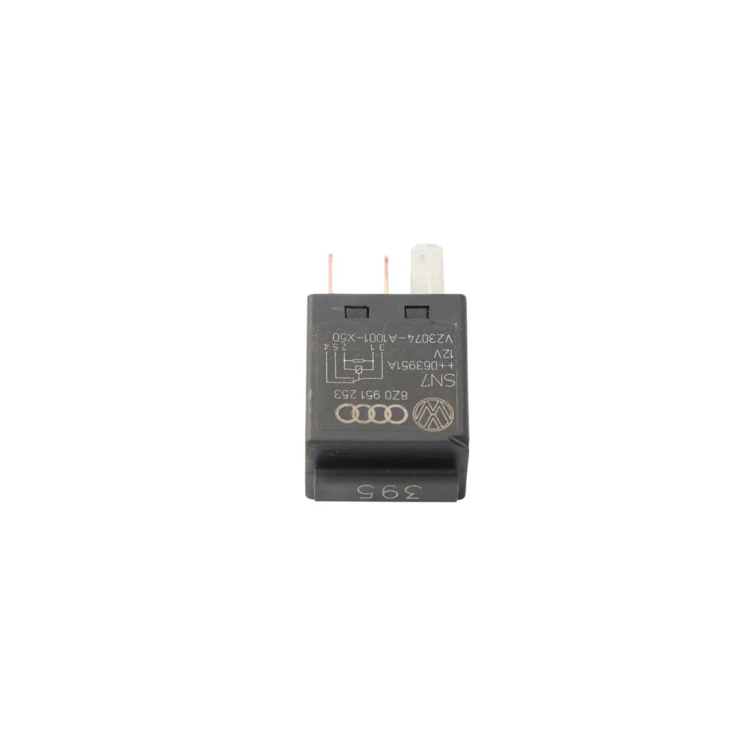Audi Skoda Octavia Mk2 Kit Relè Nero 5 Pin Centralina - SKU 8Z0951253-1 - Numero di parte 8Z0951253