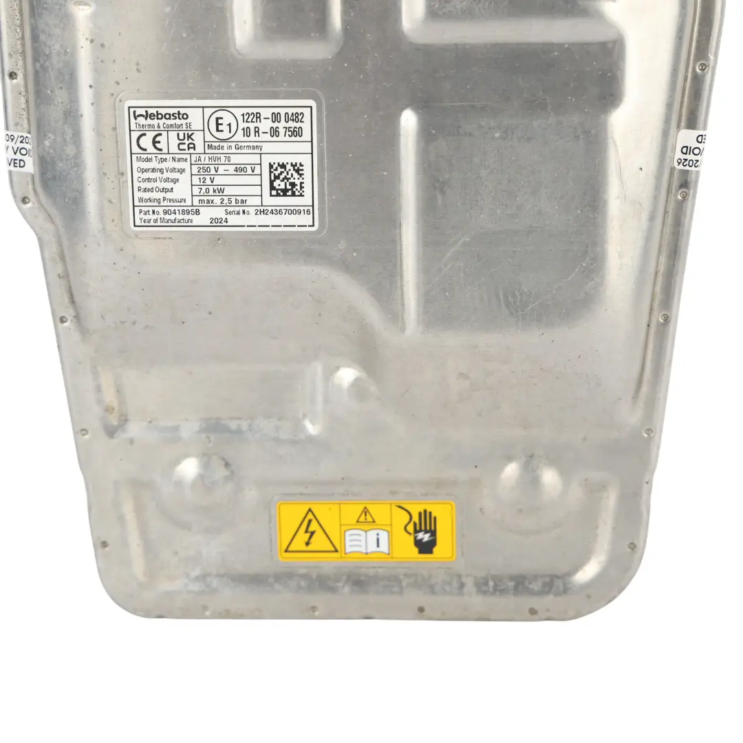 Riscaldatore 1.5 PHEV per Land Rover Discovery Sport L550 con numero di parte 9041895B Land Rover Discovery Sport L550 Riscaldatore 1.5 PHEV - SKU 9041895B - Numero di parte 9041895B