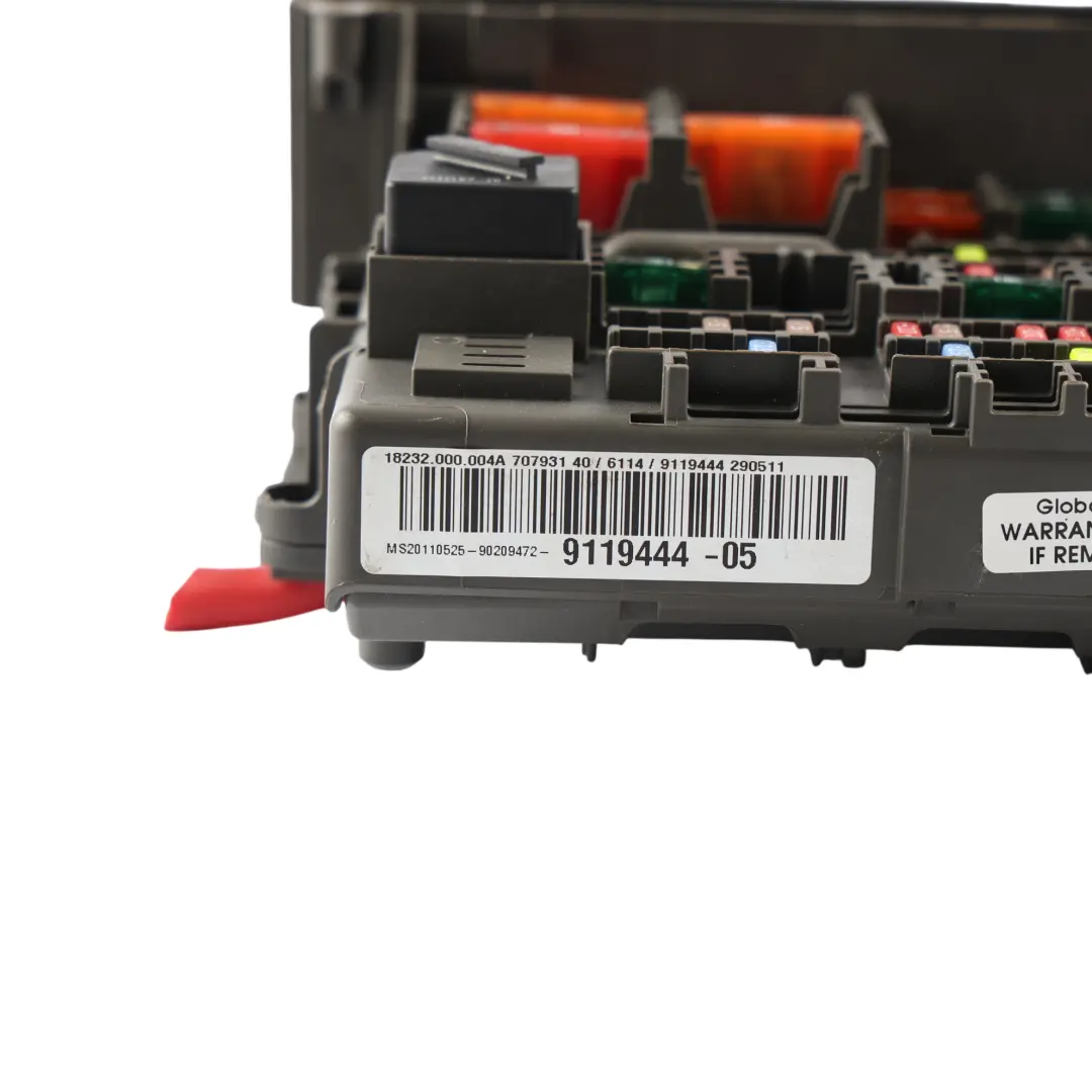 BMW E81 E87 E90 E91 Caja Fusibles Distribución Energía Delantera - SKU 9119445-2 - Número de pieza 9119445