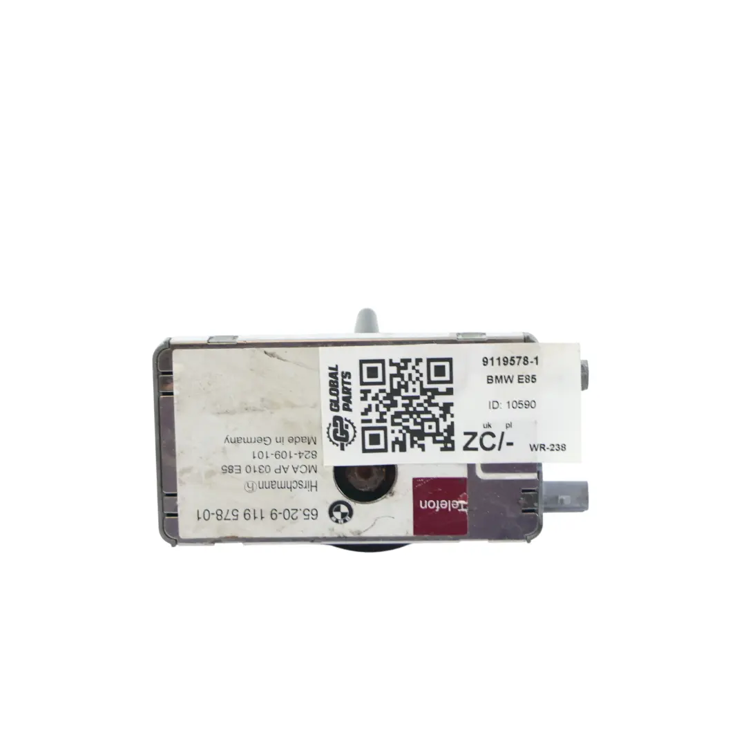 Módulo Unidad Control Amplificador Antena Varilla para BMW Z4 E85 E86 con número de pieza 9119578 BMW Z4 E85 E86 Módulo Unidad Control Amplificador Antena Varilla - SKU 9119578-1 - Número de pieza 9119578