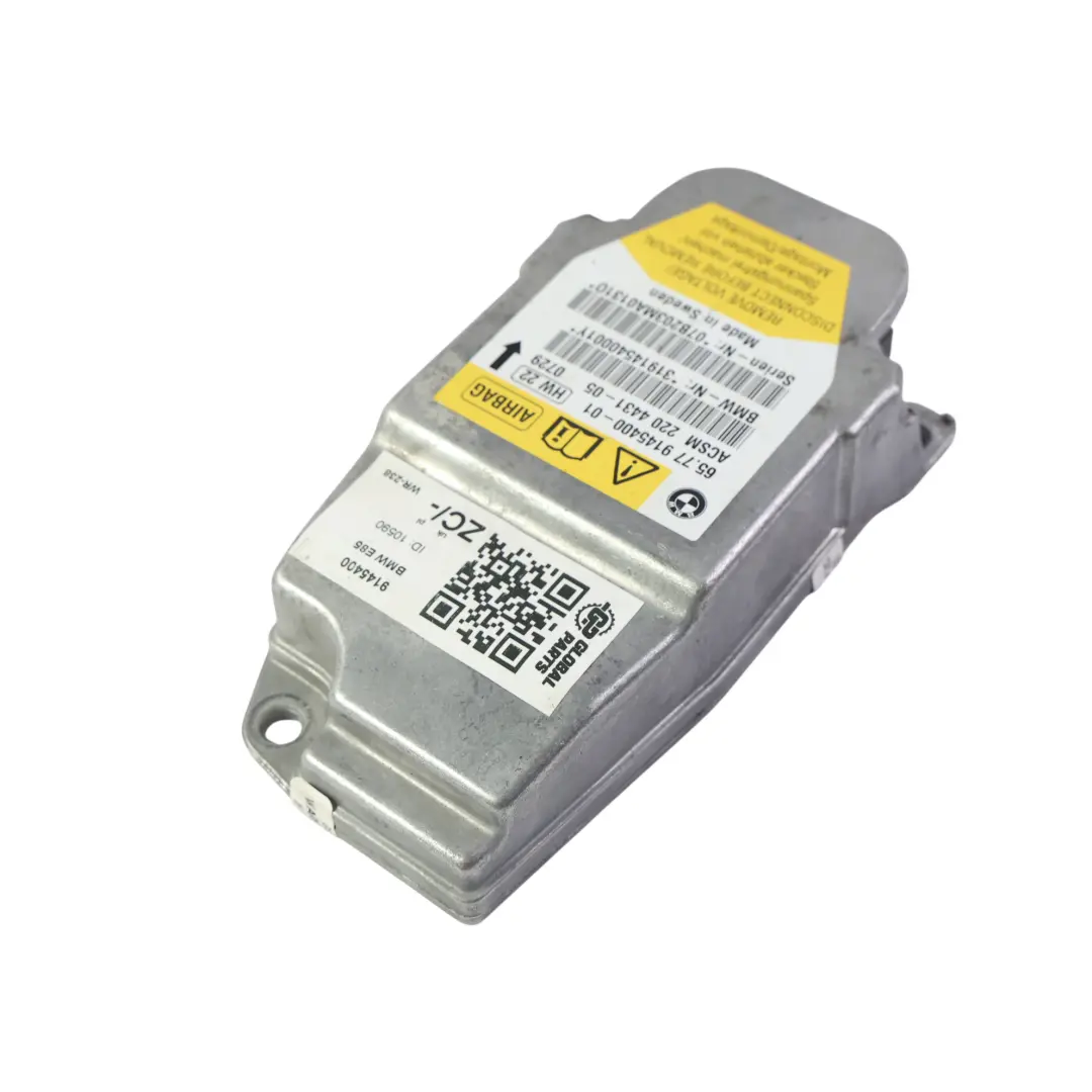 Unidad Control Módulo ECU ACSM para BMW E60 E61 E63 E85 con número de pieza 9145400 BMW E60 E61 E63 E85 Unidad Control Módulo ECU ACSM - SKU 9145400 - Número de pieza 9145400