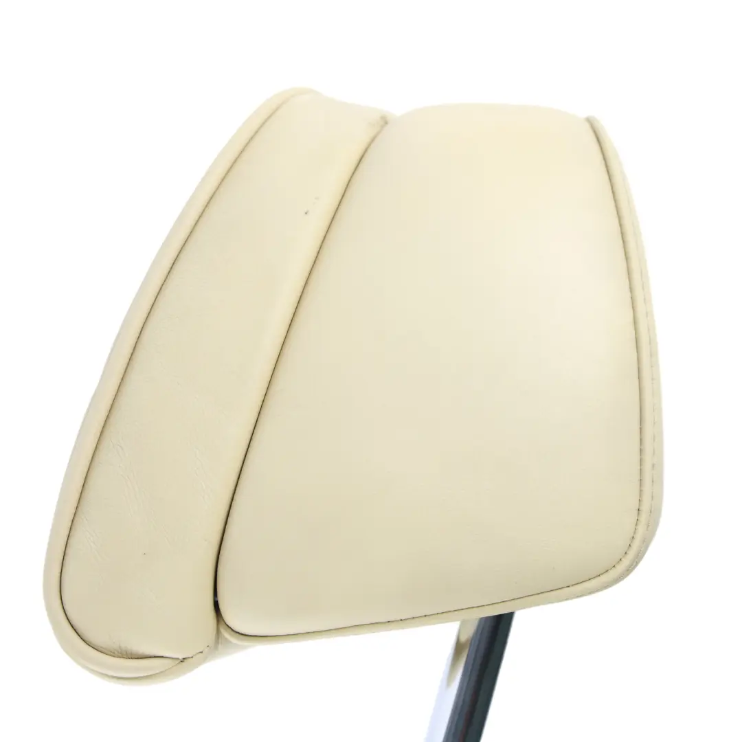 BMW F10 LCI F01 Front Seat Headrest Right Left Leather Veneto Beige - SKU 9177012-1 - Part number 9177012