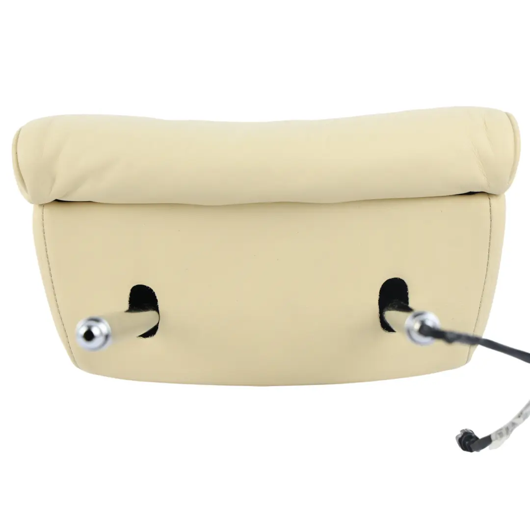BMW F10 LCI F01 Front Seat Headrest Right Left Leather Veneto Beige - SKU 9177012-1 - Part number 9177012