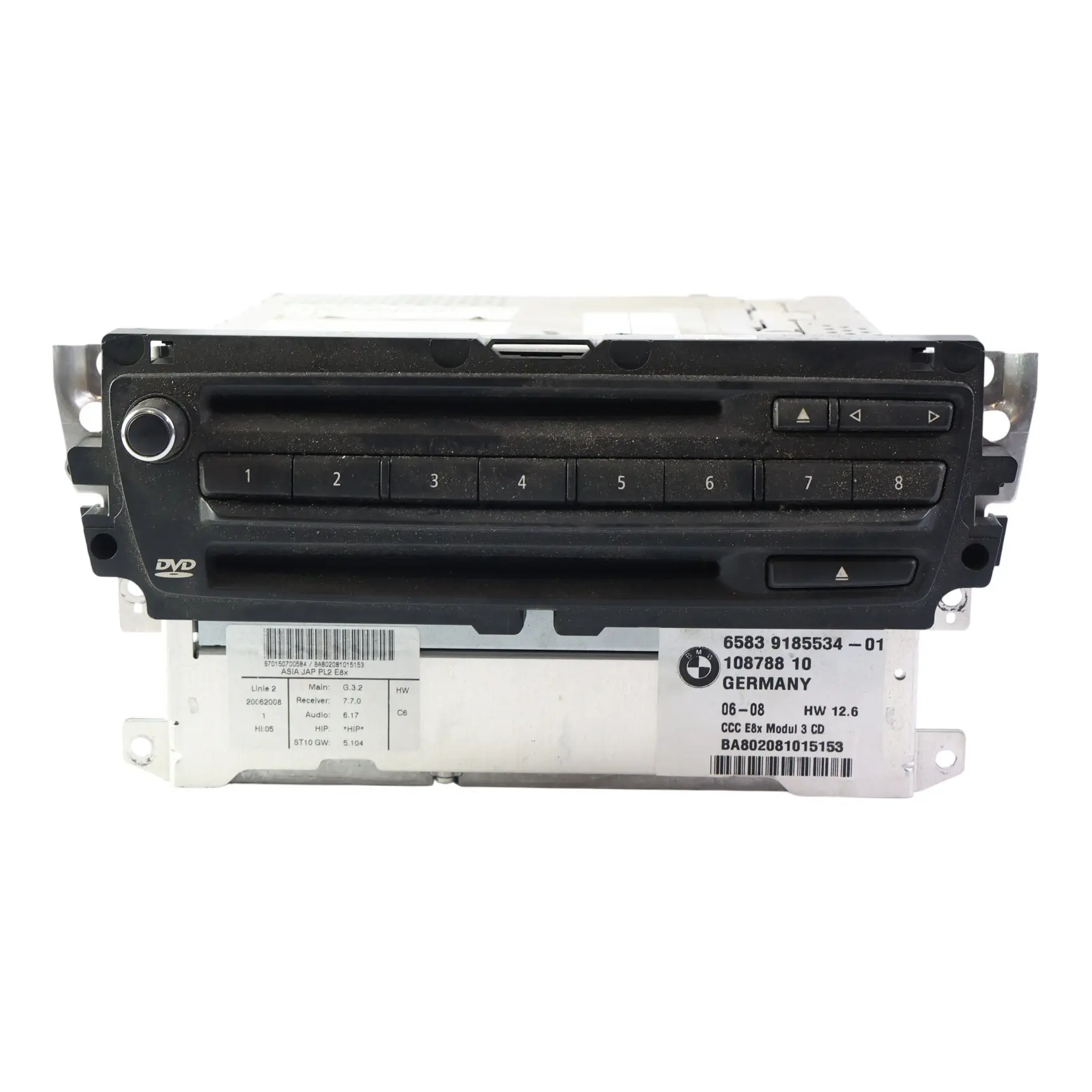 BMW E81 E82 E87 E88 F20 Radio Player Navigation Head Unit Control Module 9185534