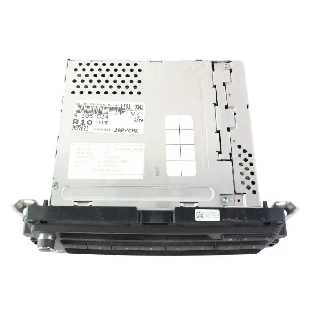 Radio Player Navigation Head Unit Control Module to BMW E81 E82 E87 E88 F20 with Part number 9185534 BMW E81 E82 E87 E88 F20 Radio Player Navigation Head Unit Control Module - SKU 9185534 - Part number 9185534