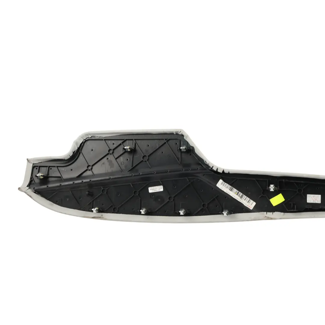 BMW F12 F13 M6 Centre Console Trim Panel Merino Leather Silverstone Right O/S - SKU RHD-8052702 - Part number 8052702