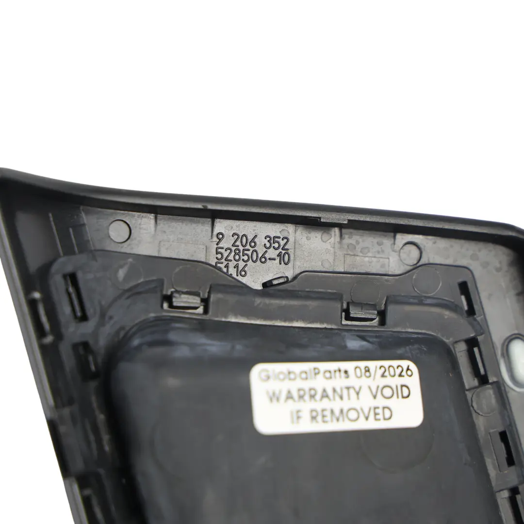 Centre Console Ashtray Cover Insert Trim Schwarz Black to BMW F10 F11 with Part number 9206352 BMW F10 F11 Centre Console Ashtray Cover Insert Trim Schwarz Black - SKU 9206352 - Part number 9206352