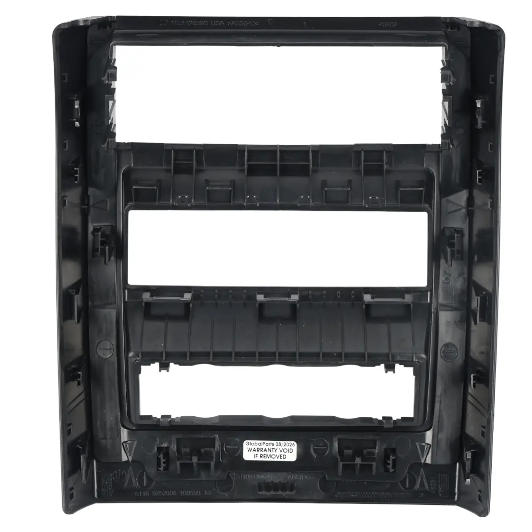 BMW X5 F15 Storage Compartment Rear Centre Console Trim Tray Black - SKU 9252006-2 - Part number 9252006