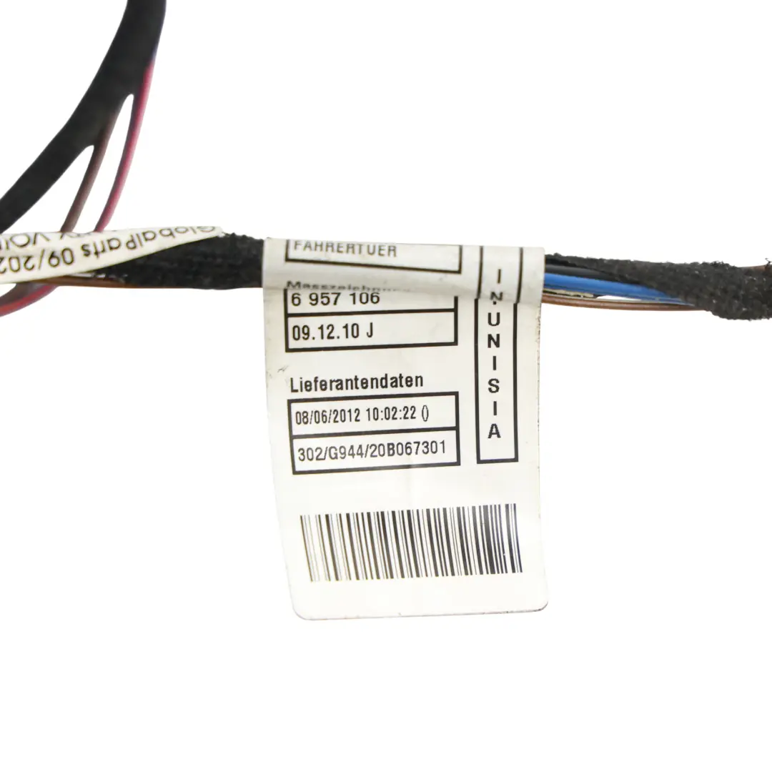 BMW E92 LCI Türkabelbaum Kabelbaum Fahrerseite - SKU 9259812 - Teilenummer 9259812