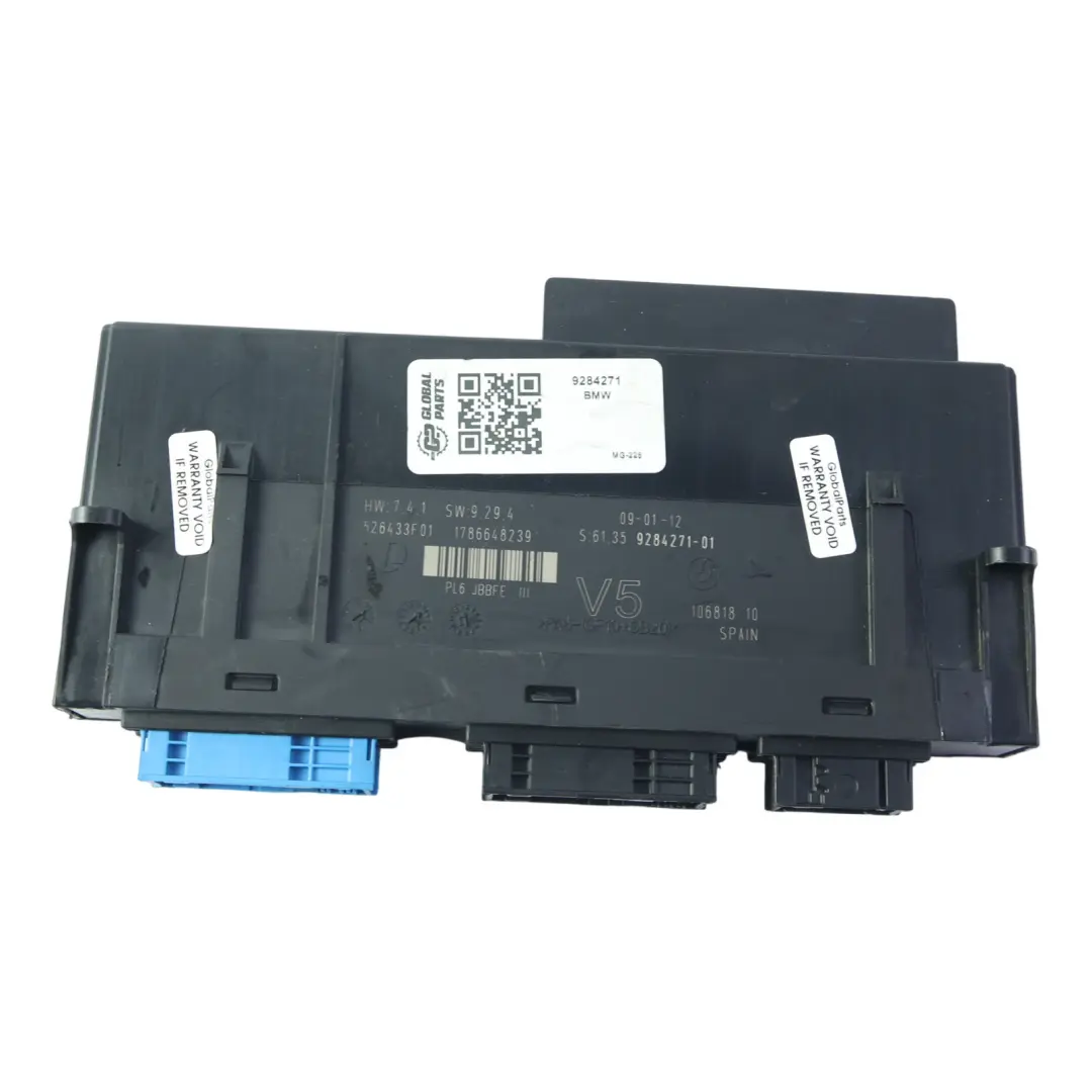 Karosserie Steuergerät Junction Box PL6 JBBFE III V5 für BMW F01 mit Teilenummer 9284271 BMW F01 Karosserie Steuergerät Junction Box PL6 JBBFE III V5 - SKU 9284271 - Teilenummer 9284271