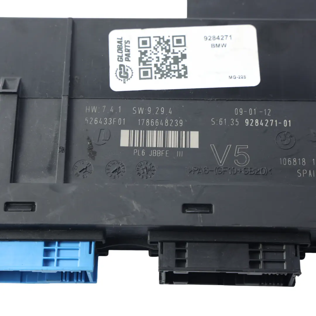 BMW F01 Karosserie Steuergerät Junction Box PL6 JBBFE III V5 - SKU 9284271 - Teilenummer 9284271