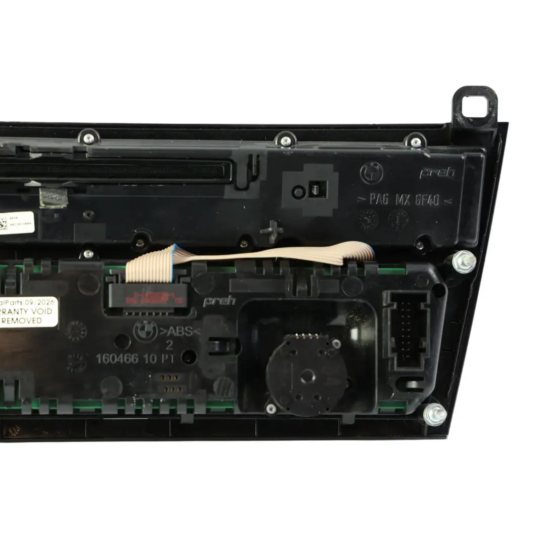 Radio Air Conditioning A/C Radio Switch Control Unit Panel to BMW F01 F02 with Part number 9328413 BMW F01 F02 Radio Air Conditioning A/C Radio Switch Control Unit Panel - SKU 9328413-4 - Part number 9328413