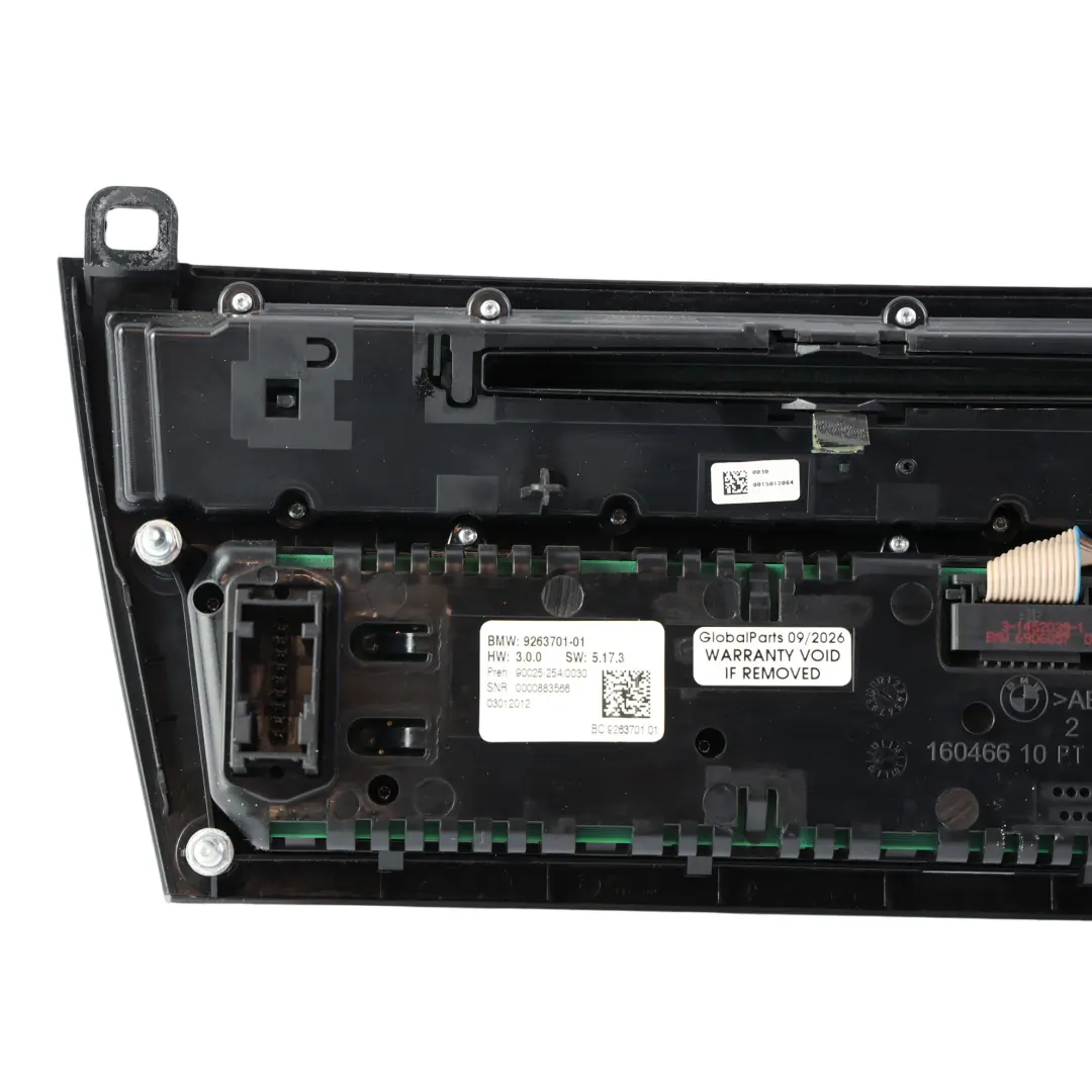 Klimaanlage Radio Schalter Steuergerät Bedienfeld für BMW 7 F01 F02 mit Teilenummer 9328413 BMW 7 F01 F02 Klimaanlage Radio Schalter Steuergerät Bedienfeld - SKU 9328413-4 - Teilenummer 9328413