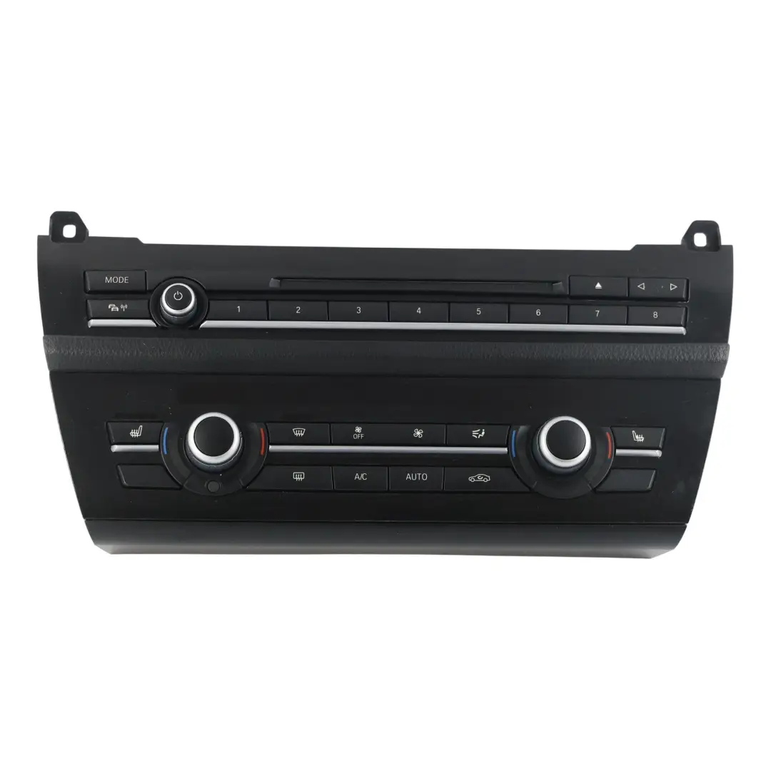 Radio Air Conditioning A/C Control Switch Unit Panel Black 9241243 to BMW F10 F11 with Part number 9328424 BMW F10 F11 Radio Air Conditioning A/C Control Switch Unit Panel Black 9241243 - SKU 9328424-10 - Part number 9328424
