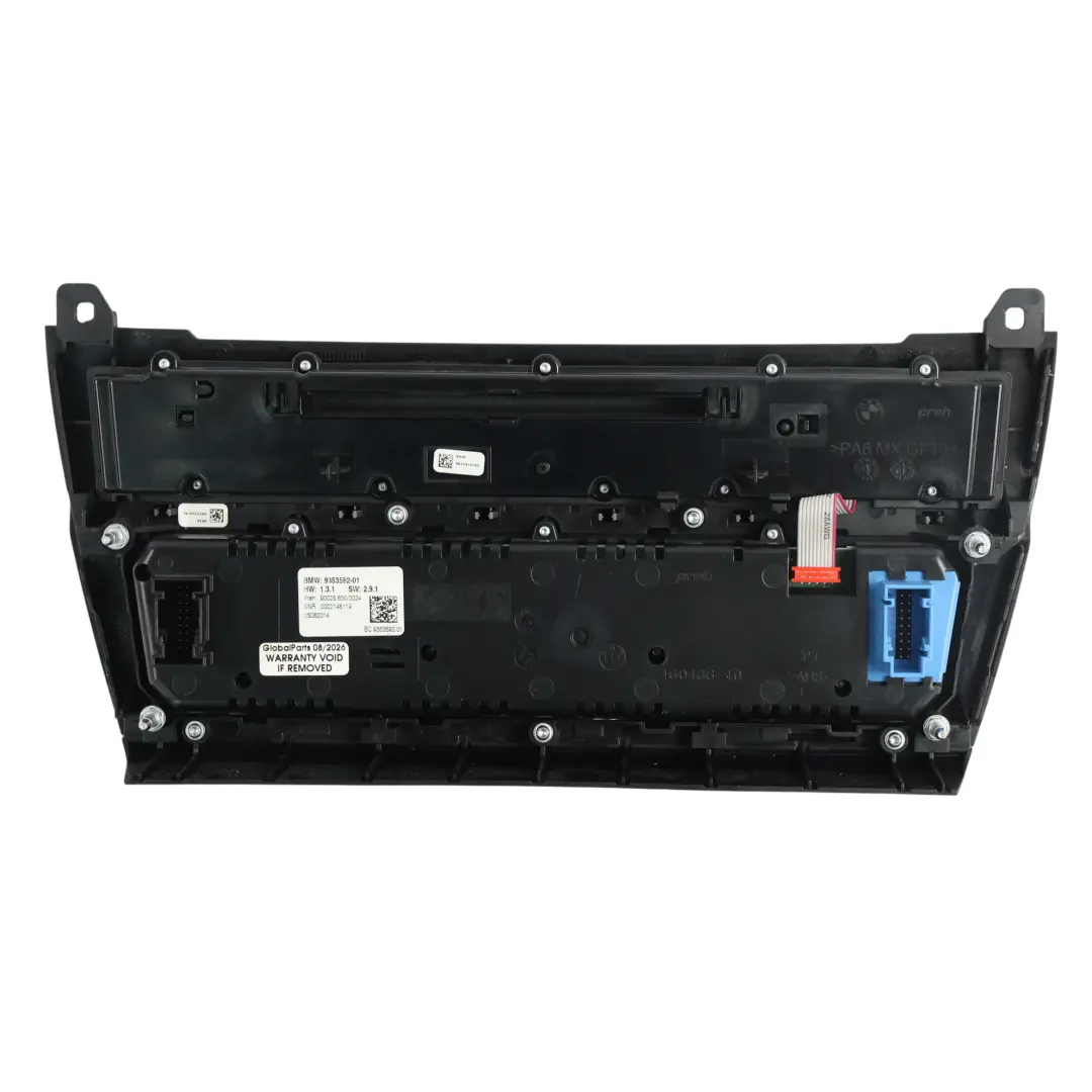 Radio Air Conditioning A/C Control Switch Unit Panel Black 9241243 to BMW F10 F11 with Part number 9328424 BMW F10 F11 Radio Air Conditioning A/C Control Switch Unit Panel Black 9241243 - SKU 9328424-10 - Part number 9328424