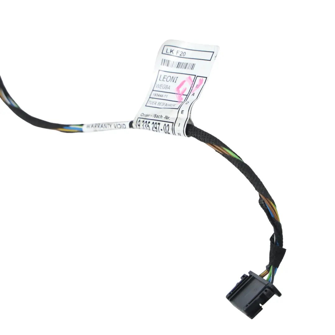 Türkabelbaum Kabelstrang Beifahrerseite für BMW F20 mit Teilenummer 9335297 BMW F20 Türkabelbaum Kabelstrang Beifahrerseite - SKU 9335297 - Teilenummer 9335297