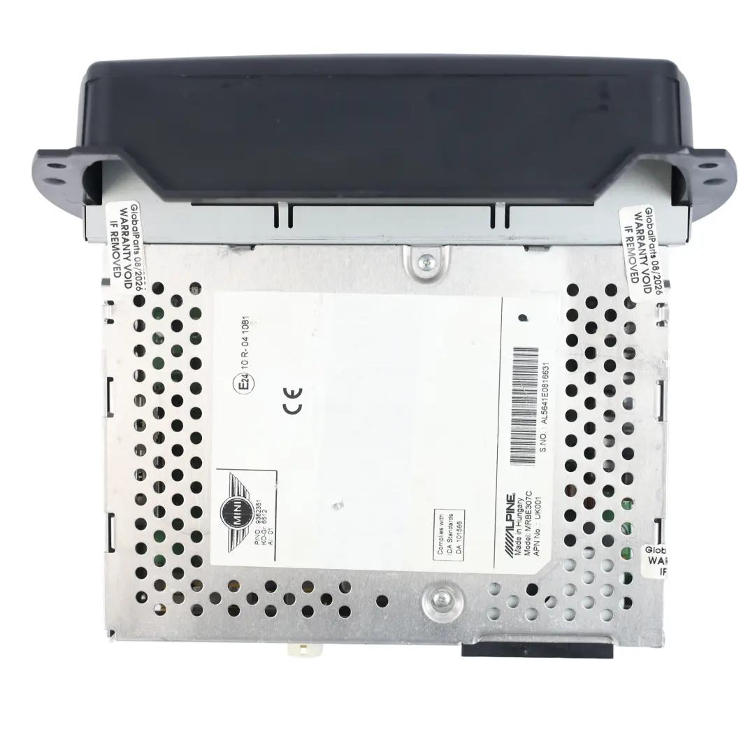 Head Unit Radio DAB Media Player Unit to Mini F55 F56 BMW F45 i3 I01 with Part number 9362351 Mini F55 F56 BMW F45 i3 I01 Head Unit Radio DAB Media Player Unit - SKU 9362351-2 - Part number 9362351