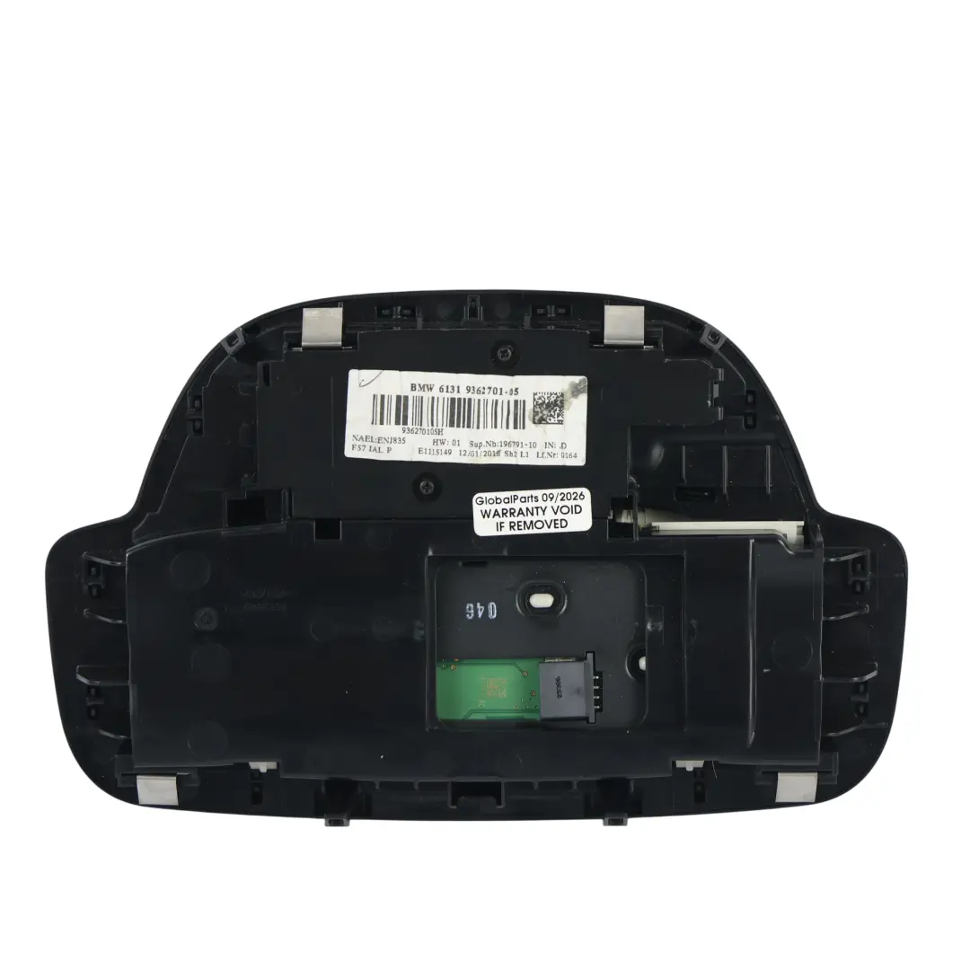 BMW Mini Cabrio F57 F57 LCI Roof Function Centre Control Switch Panel - SKU 9362701 - Part number 9362701