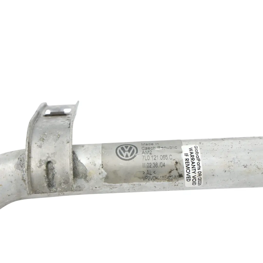 7L Engine Coolant Pipe Hose 3.2 V6 7L0121070A to Porsche Cayenne 9PA VW Touareg with Part number 95510607001 Porsche Cayenne 9PA VW Touareg 7L Engine Coolant Pipe Hose 3.2 V6 7L0121070A - SKU 95510607001 - Part number 95510607001