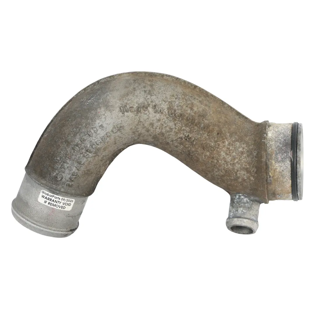 Porsche Cayenne 9PA Turbo Intercooler Pipe Connector Right O/S - SKU 95511083400-1 - Part number 95511083400