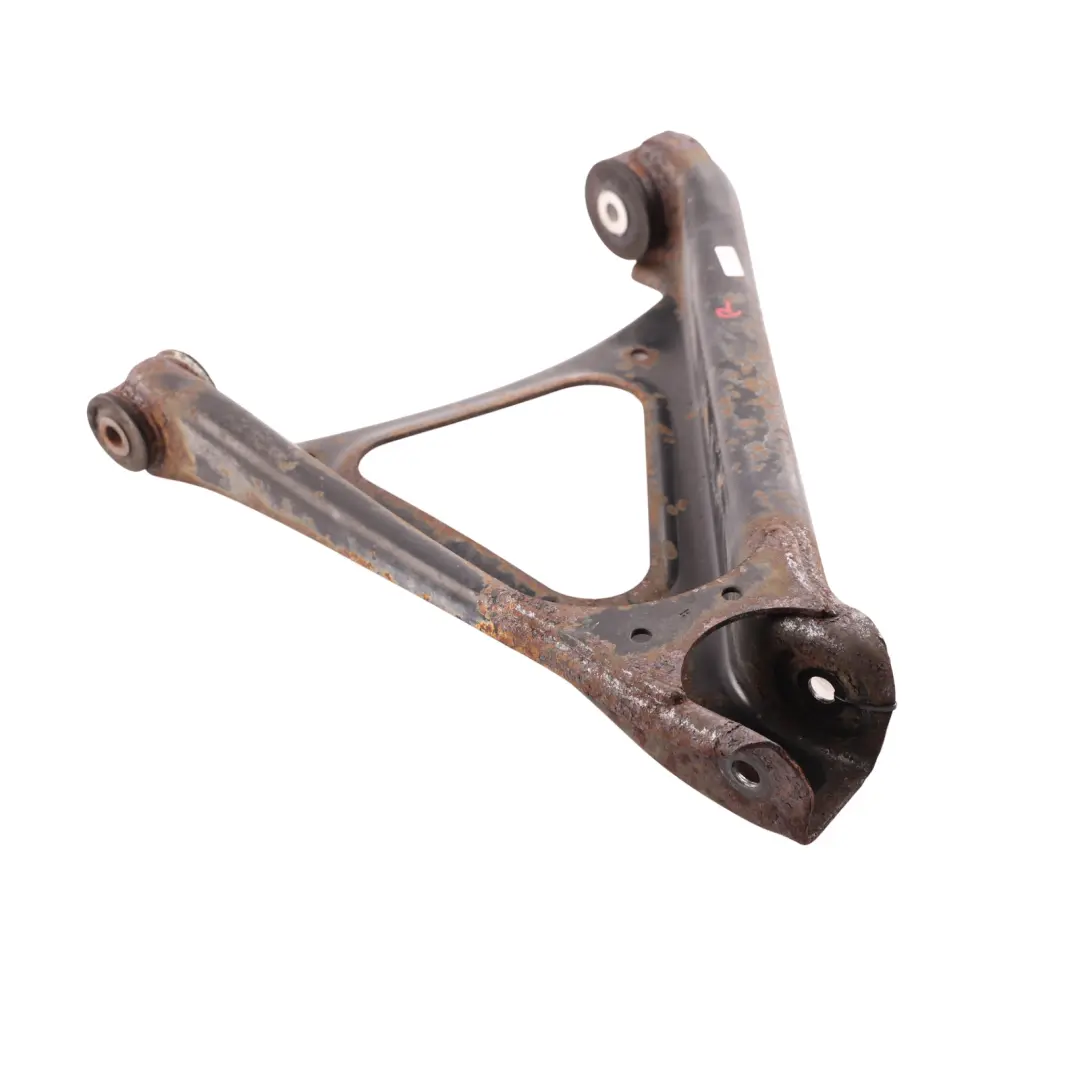 Axle Wishbone Control Arm Lower Right O/S to Porsche Cayenne 9PA Rear with Part number 95533101811 Porsche Cayenne 9PA Rear Axle Wishbone Control Arm Lower Right O/S - SKU 95533101811 - Part number 95533101811