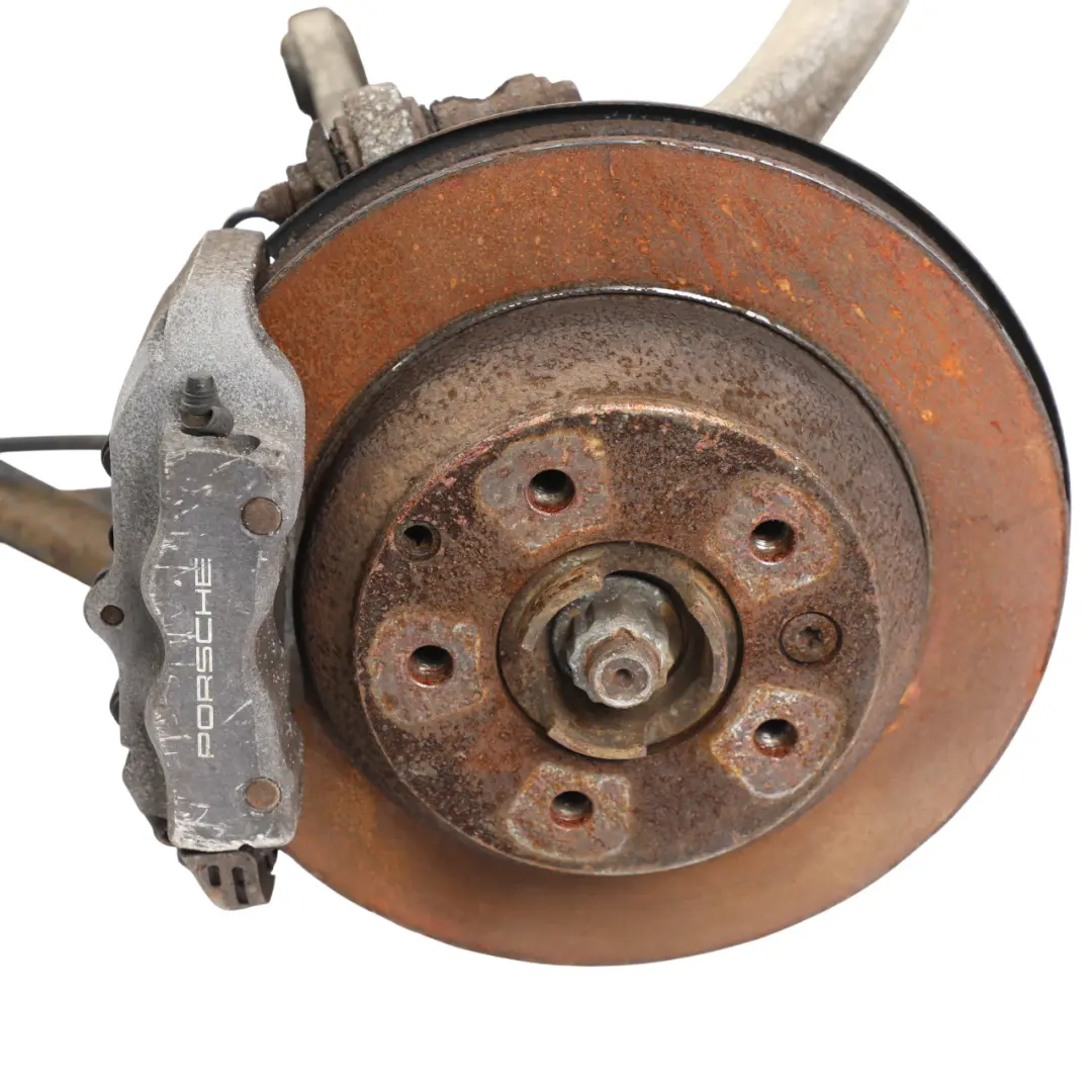 Carrier Leg Left N/S 3.2 V6 Petrol to Porsche Cayenne 9PA Rear Wheel with Part number 95533161120 Porsche Cayenne 9PA Rear Wheel Carrier Leg Left N/S 3.2 V6 Petrol - SKU 95533161120-1 - Part number 95533161120