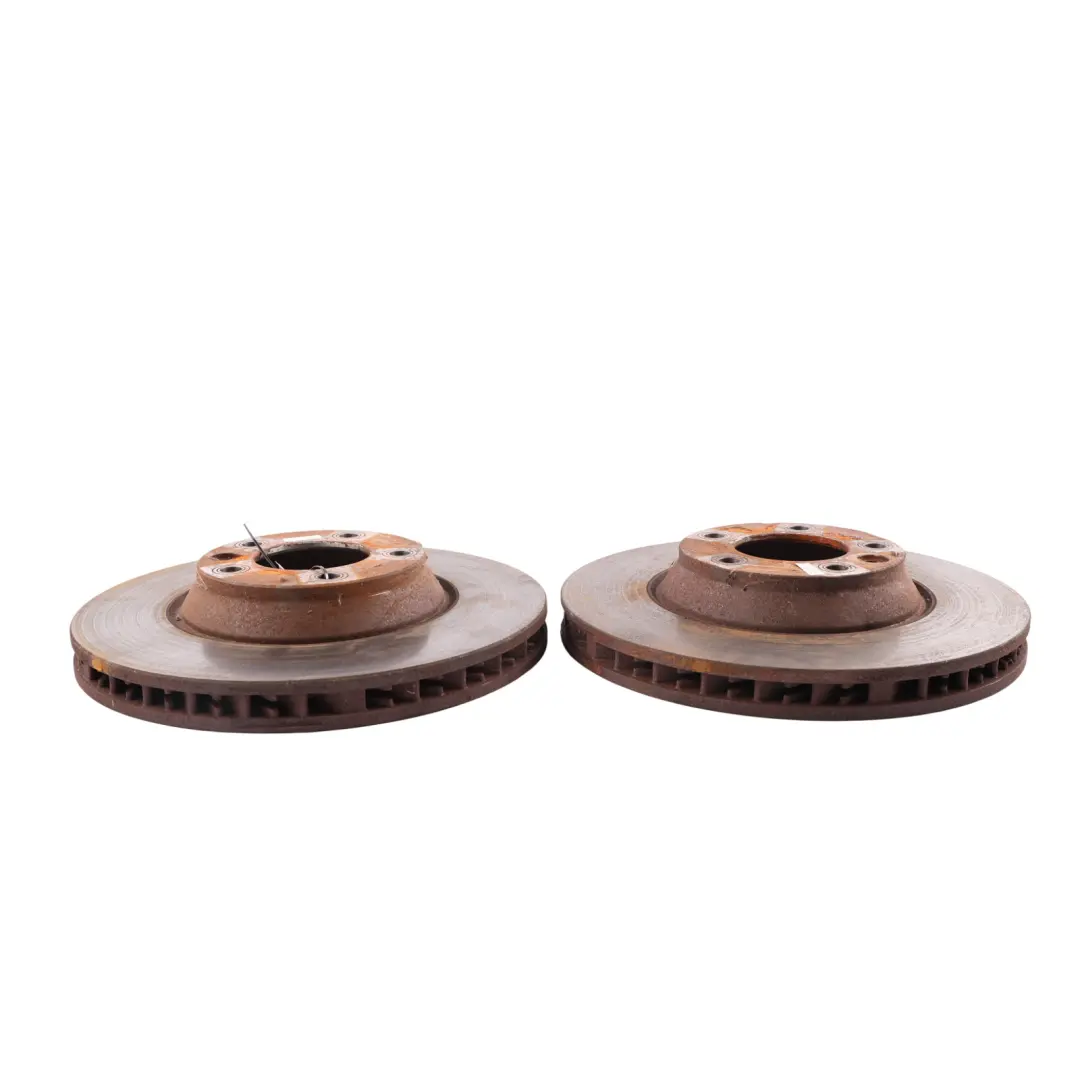 Front Brake Disc Left Right N/O/S 95535140250 to Porsche Cayenne 9PA with Part number 95535140150 Porsche Cayenne 9PA Front Brake Disc Left Right N/O/S 95535140250 - SKU 95535140150 - Part number 95535140150