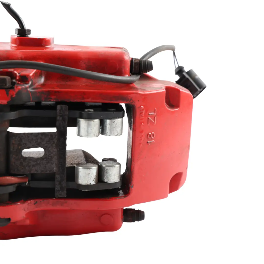 Front Axle Brake Caliper Front Left N/S Red 95535142220 to Porsche Cayenne 9PA with Part number 95535142120 Porsche Cayenne 9PA Front Axle Brake Caliper Front Left N/S Red 95535142220 - SKU 95535142120 - Part number 95535142120