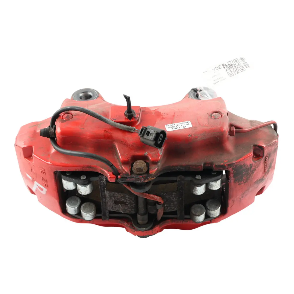 Porsche Cayenne 9PA Front Axle Brake Caliper Front Right O/S Red 95535142220