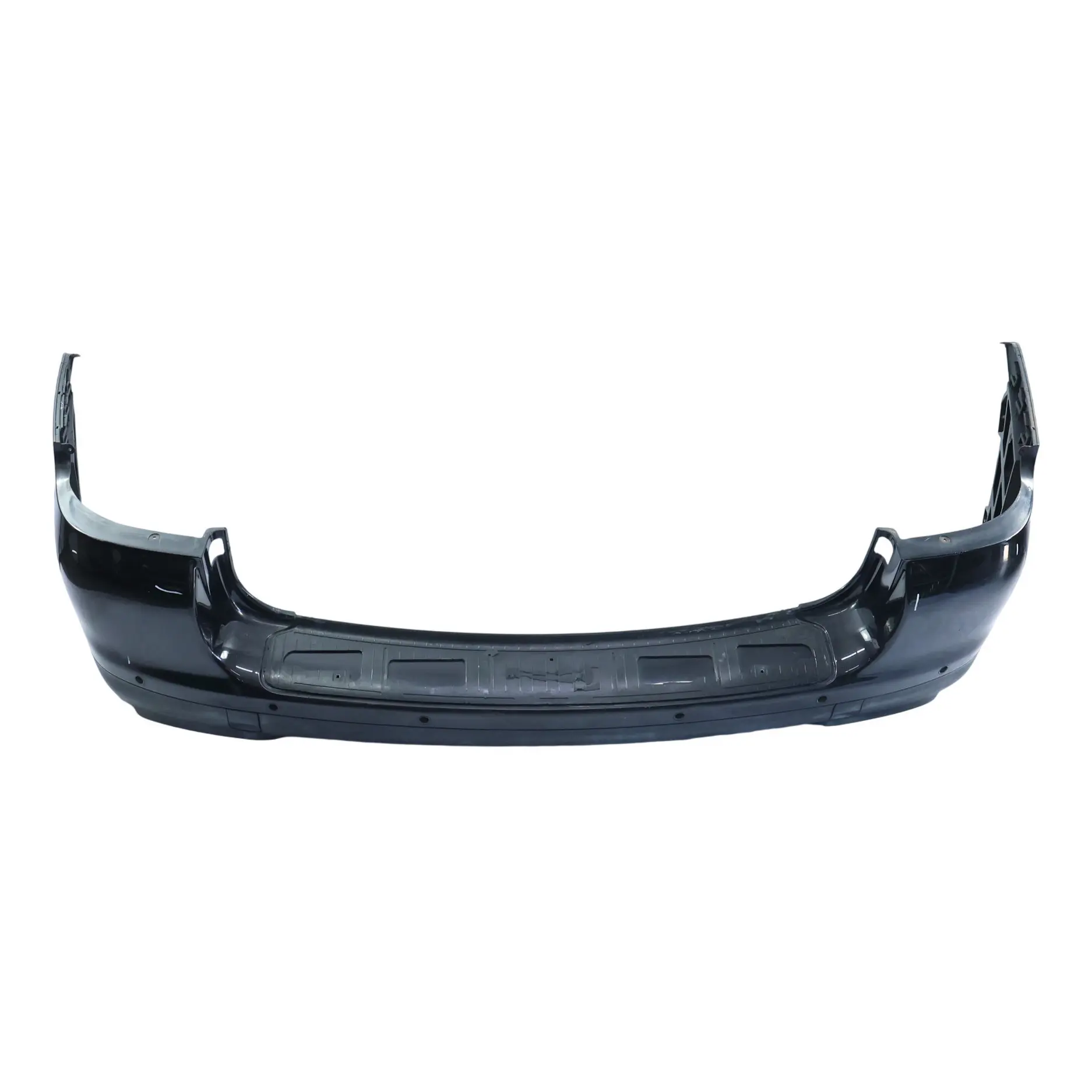 Porsche Cayenne 9PA Rear Bumper Trim Panel Covering Basalt Black Metallic - C9Z