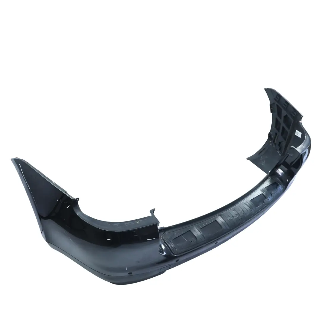 Bumper Trim Panel Covering Basalt Black Metallic - C9Z to Porsche Cayenne 9PA Rear with Part number 95550541102 Porsche Cayenne 9PA Rear Bumper Trim Panel Covering Basalt Black Metallic - C9Z - SKU 95550541102-BAB - Part number 95550541102