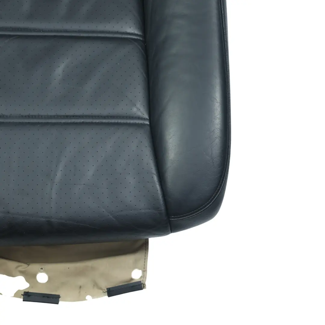 Porsche Cayenne 9PA Front Seat Base Cover Cushion Leather Black Left N/S - SKU 95552116801 - Part number 95552116801