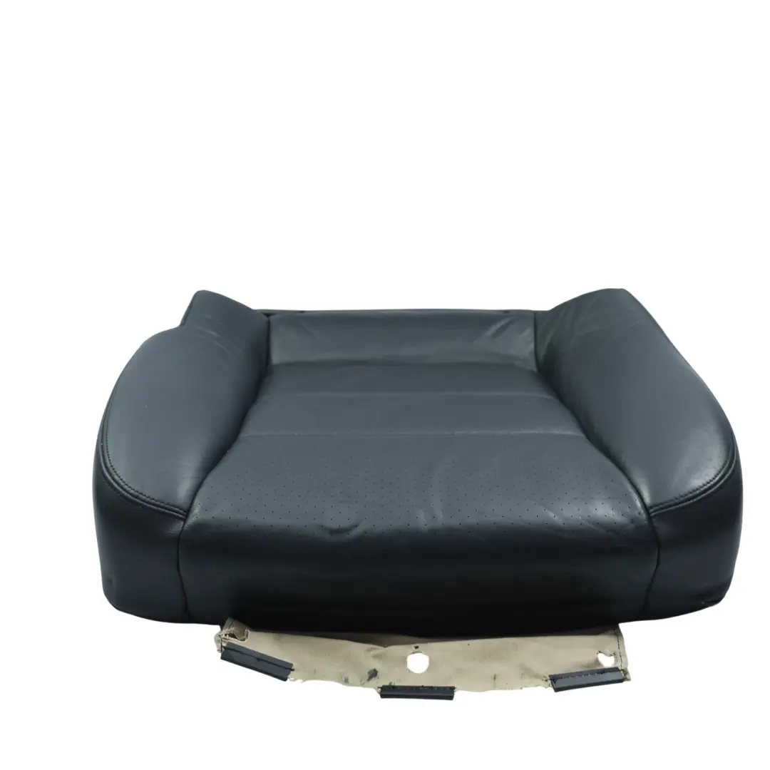 Porsche Cayenne 9PA Front Seat Base Cover Cushion Leather Black Left N/S - SKU 95552116801 - Part number 95552116801