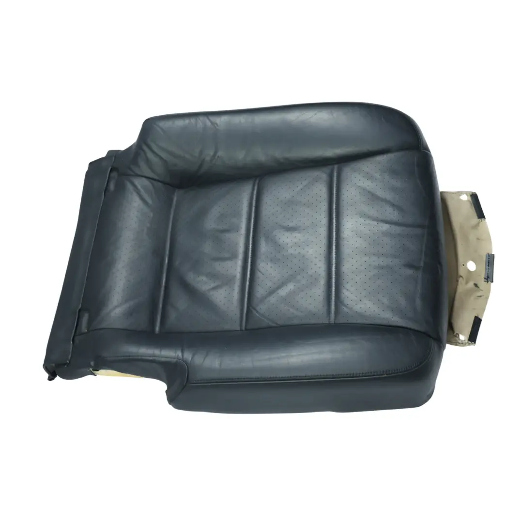 Porsche Cayenne 9PA Front Seat Base Cover Cushion Leather Black Left N/S - SKU 95552116801 - Part number 95552116801
