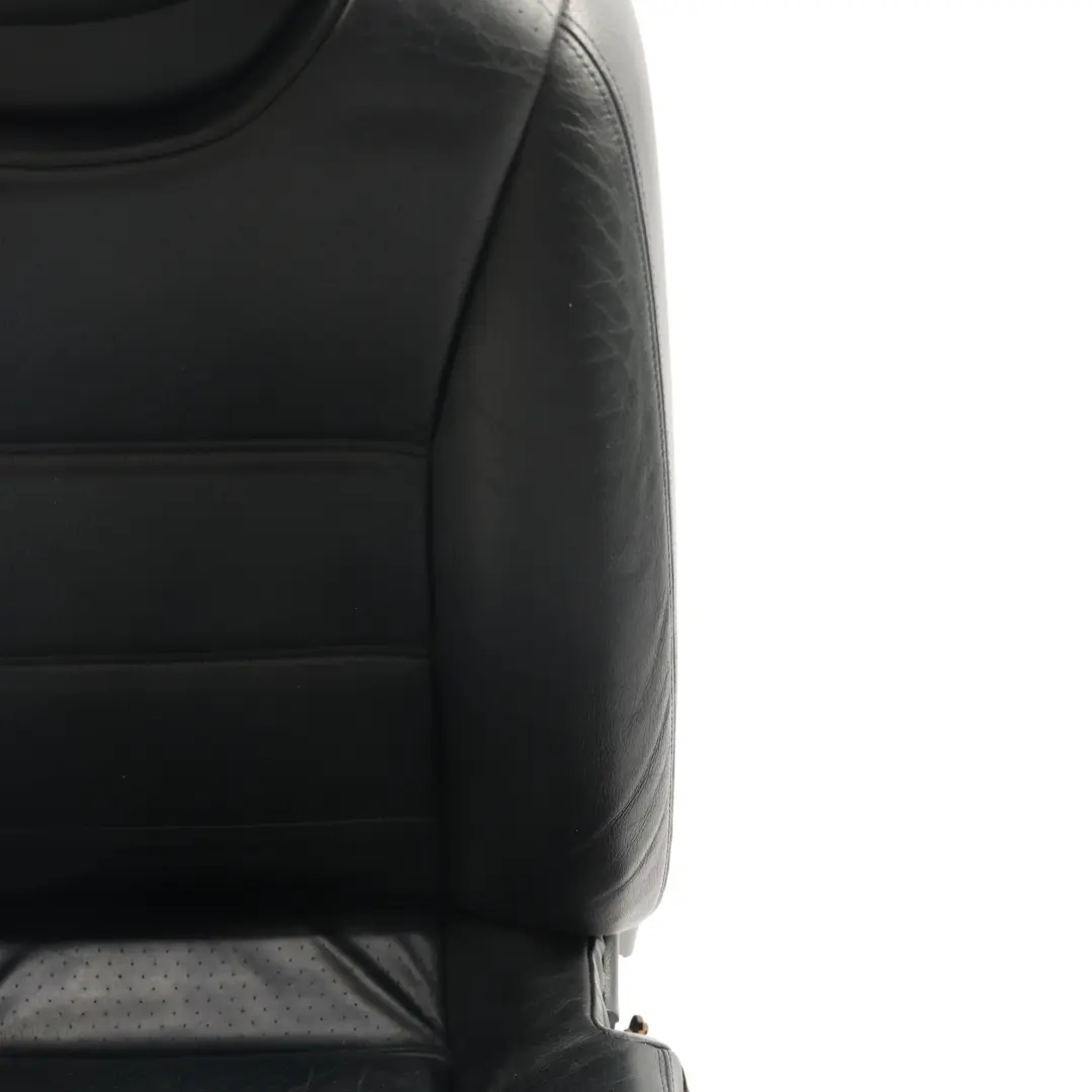 Porsche Cayenne 9PA Asiento Delantero Derecho Confort Calefactado Cuero Negro - SKU 95552118301-1 - Número de pieza 95552118301